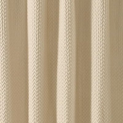 Shower curtain, beige, close up
